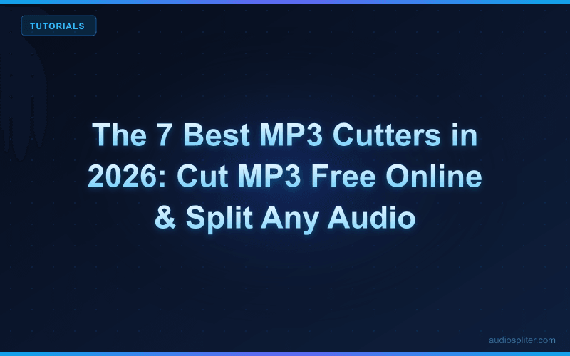The 7 Best MP3 Cutters in 2026: Cut MP3 Free Online & Split Any Audio